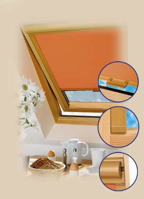 Rolety materiałowe FANTAZJA do okien dachowych